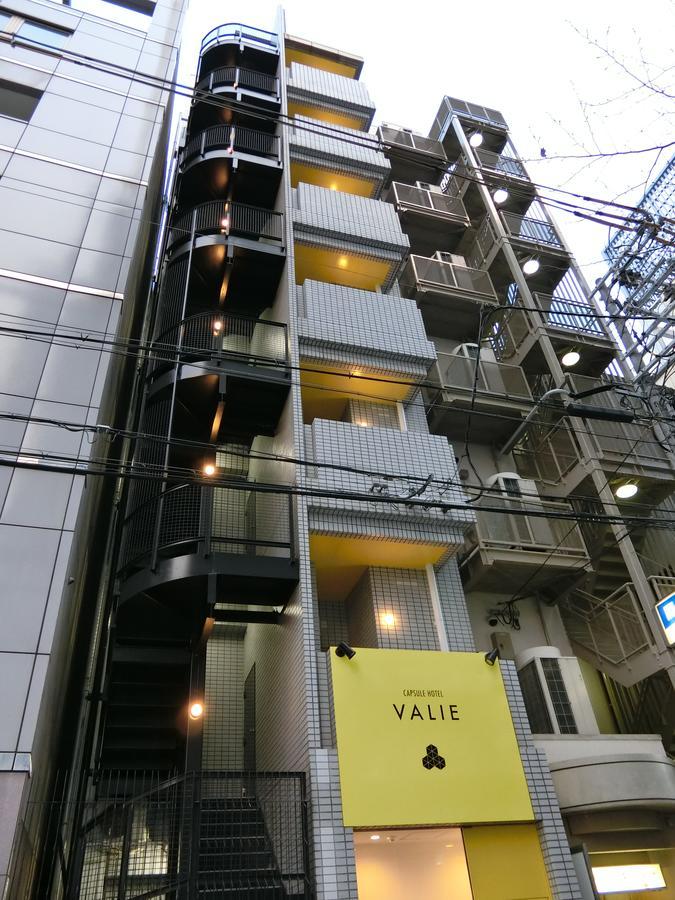 Capsule Hotel Valie Ebisucho Ōsaka Eksteriør bilde
